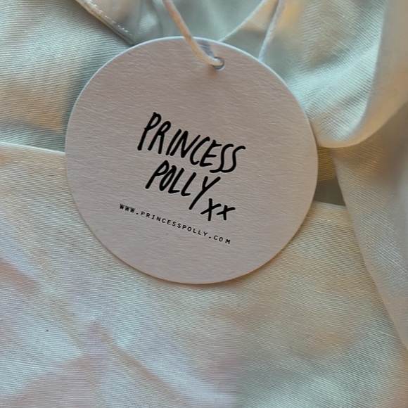 princess polly the villa mini dress white!! - Picture 3 of 3